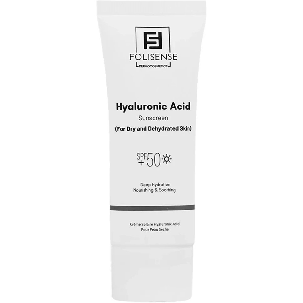 ضد آفتاب هيالورونيک اسيد SPF50 مناسب پوست خشک 40 ميل - فولي سنس